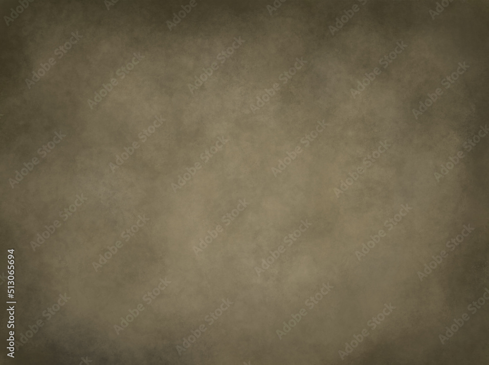 Olive abstract smokey painted background texture