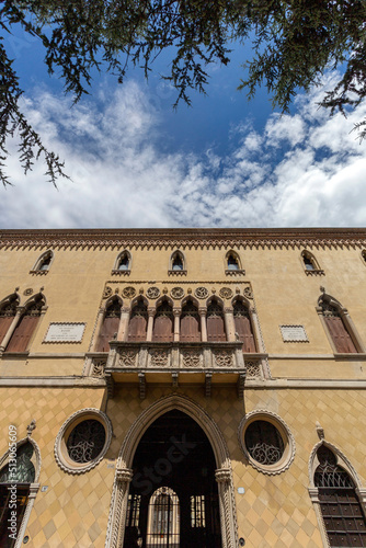 Palazzo Romanin Jacur in Padua a 14th century Venetian Gothic palace photo