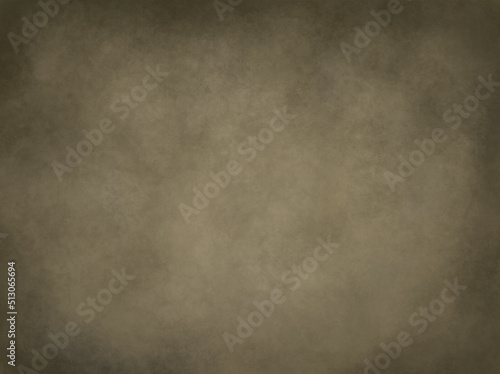 Olive abstract smokey painted background texture