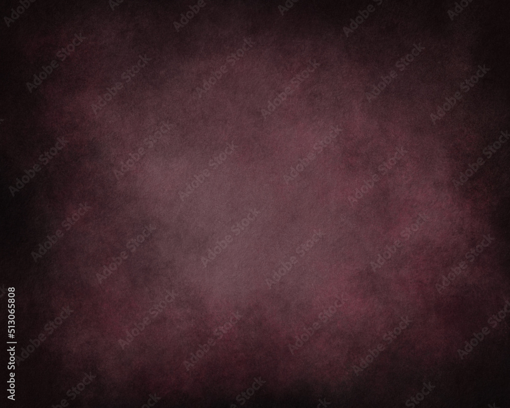 Maroon abstract painted background texture 