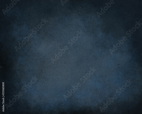 Blue abstract painted background texture 