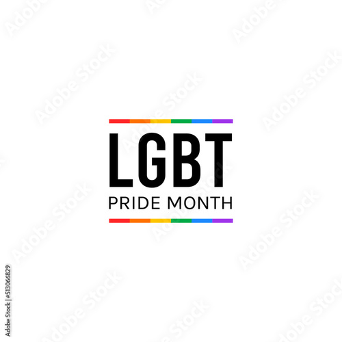 LGBT LGBTQ+ Pride Hearts and Slogans Social Media Post Template. Love is Love, Be Proud, Be Yourself. Hearts in LGBT Flag Colours. Vector Design Element for LGBT Pride Social Post, Square Banner, Logo