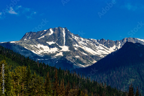 Roadside HWY 1 Glacier National Park British Columbia Canada