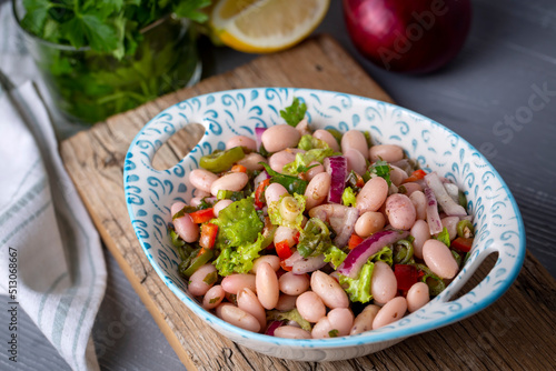 Turkish foods; dried beans ...