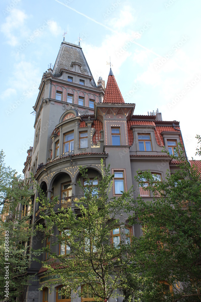 castle in the park