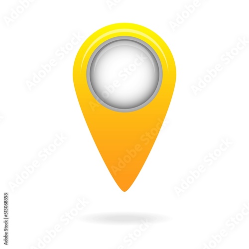 Web Label Location on the map. Yellow color . Free Download Web Label Location on the map. Yellow color . - GFXLoad