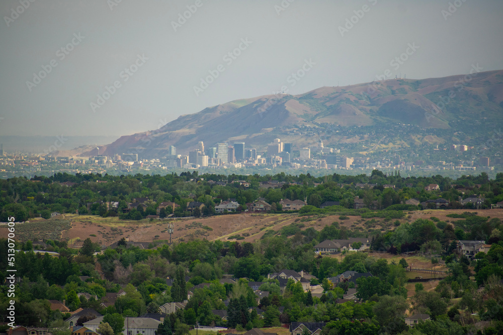 Salt Lake City from a Distance