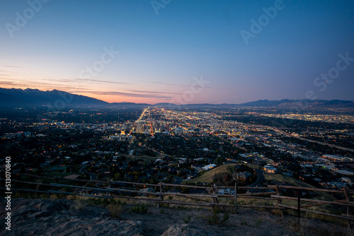 Dawn Over Salt Lake City