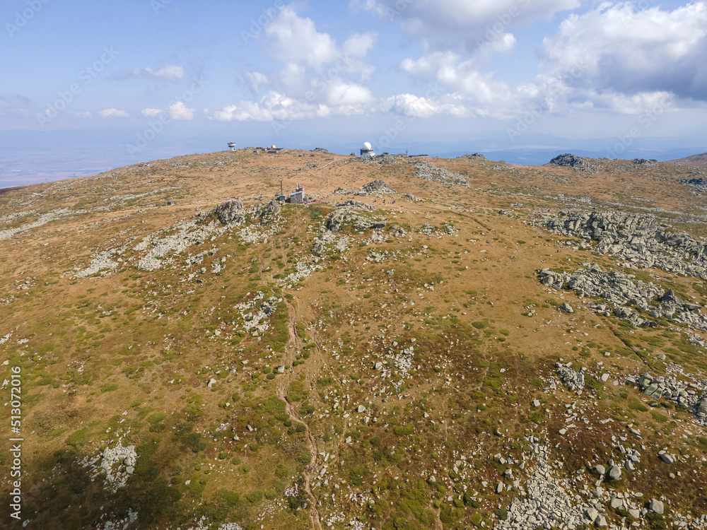 Aerial view of Vitosha Mountain, Bulgaria Aerial view of Vitosha Mountain, Bulgaria