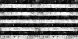 Seamless painted thick horizontal lines, a black and white artistic acrylic paint texture background. Creative grunge monochrome hand drawn flag stripes tileable surface pattern design. 3D Rendering..