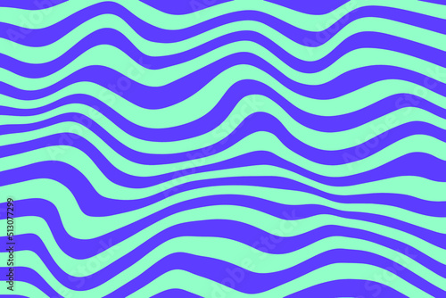 wavy retro pattern lines with purple cyan as cover decoration, poster, background