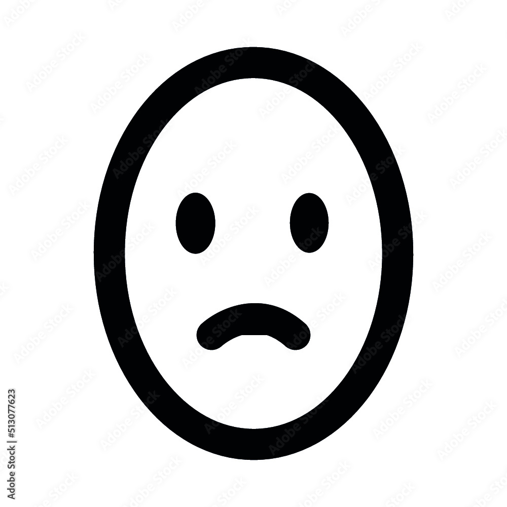 Fototapeta premium Negative, Emotion, feedback icon