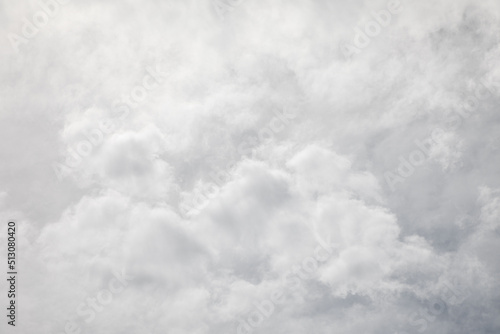 Close-up of large white clouds