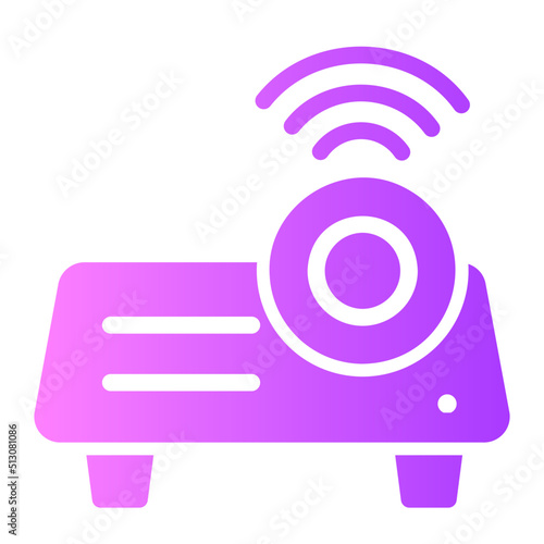 Projector gradient icon
