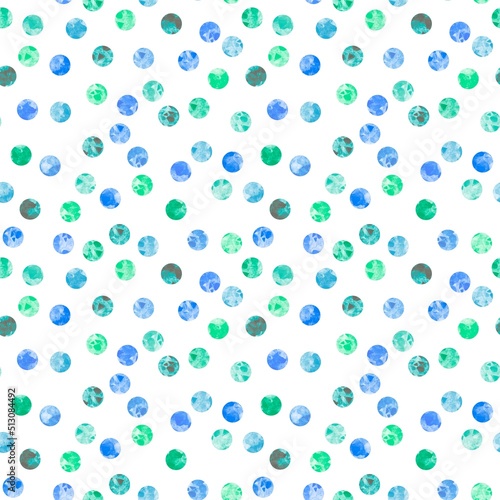 Abstract seamless dots pattern for fabrics and textiles and packaging and kids and fashion print and wrapping paper