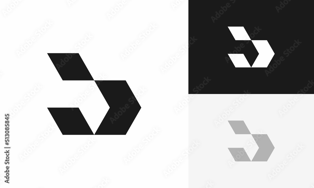 letter b initial logo abstract design letter b initial logo abstract design