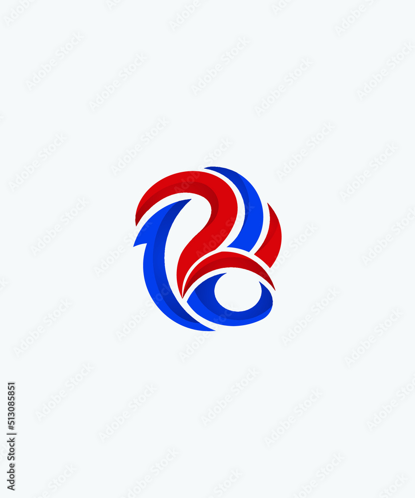 An artistic and unique abstract number 126 logo, a logo that is suitable for use on company or organization birthdays An artistic and unique abstract number 126 logo, a logo that is suitable for use on company or organization birthdays