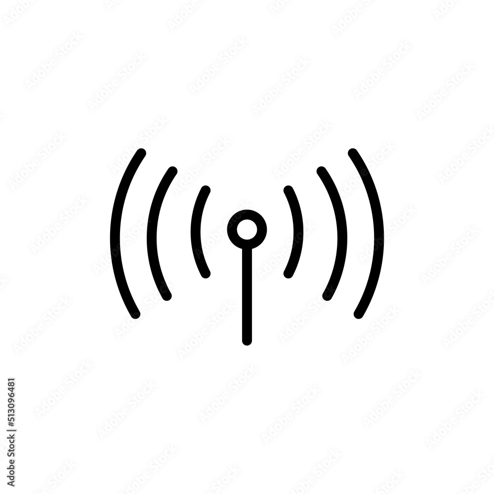 signal icon flat style trendy stylist simple signal icon flat style trendy stylist simple