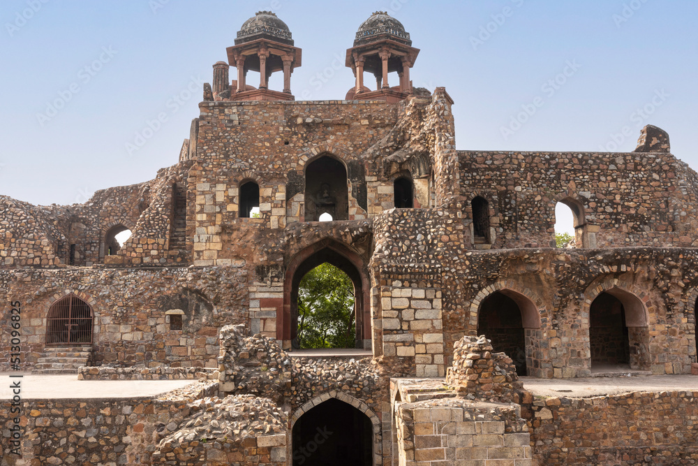  Old fortress Purana Quila, Delhi, India