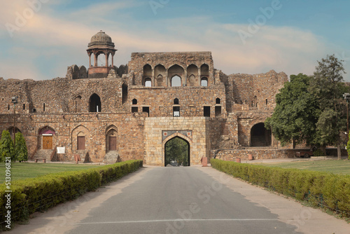 Old fortress Purana Quila, Delhi, India photo