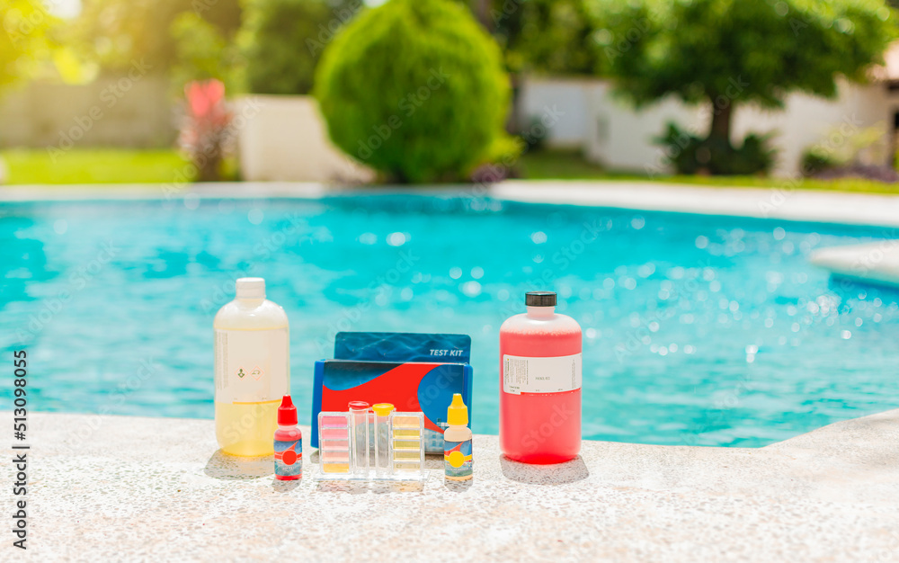 Oto and phenol Kit for pool, Water testing kit for swimming pools