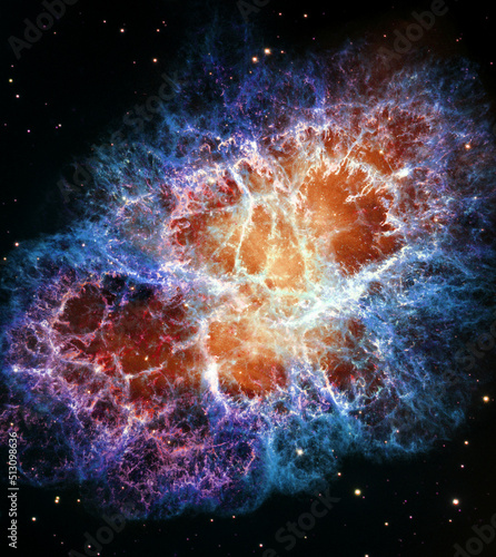 фотографія The Crab Nebula M1 in constellation Taurus