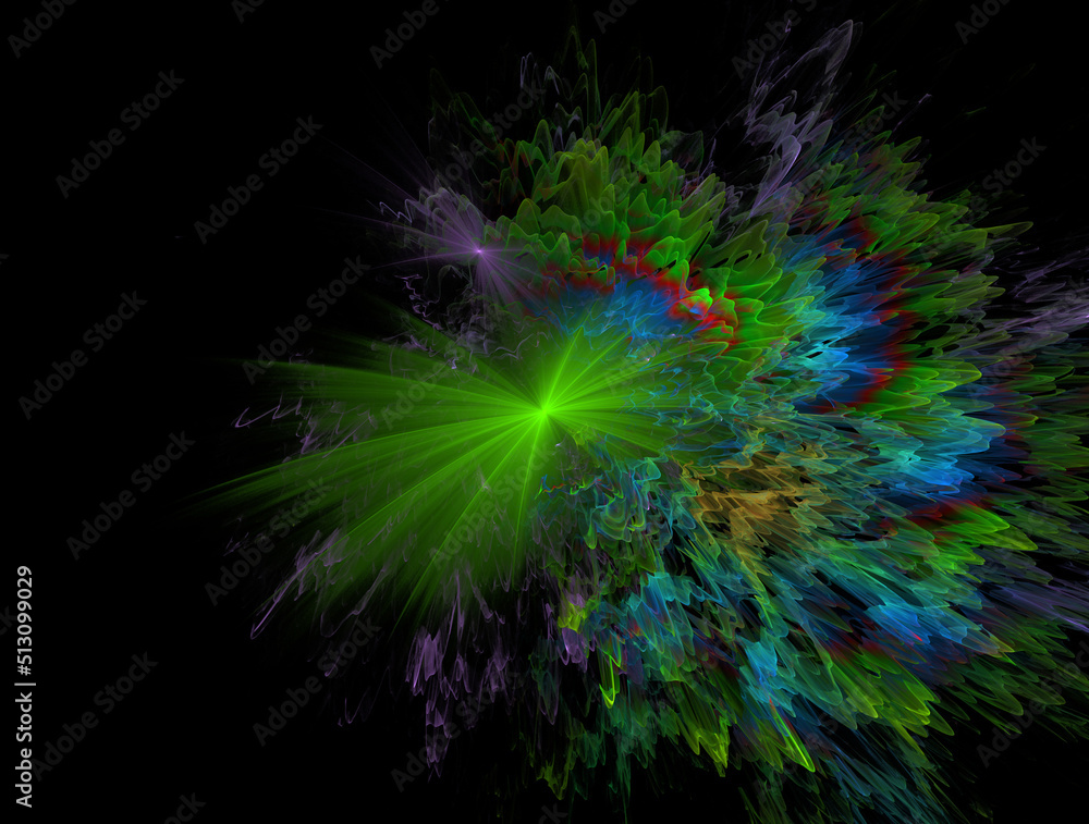 Imaginatory fractal abstract background Image Imaginatory fractal abstract background Image