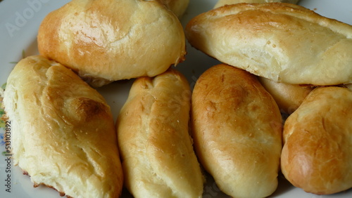 delicious pies stuffed with cabbage
