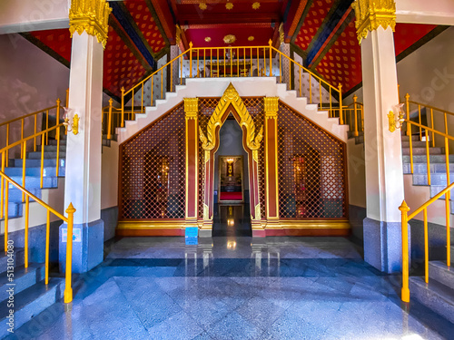Phra Mahathat Chedi Phakdee Prakat temple in Prachuap Khiri Khan, Thailand