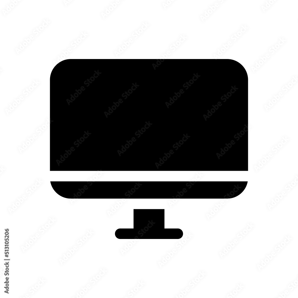 Computer Icon Vector Symbol Design Illustration Computer Icon Vector Symbol Design Illustration
