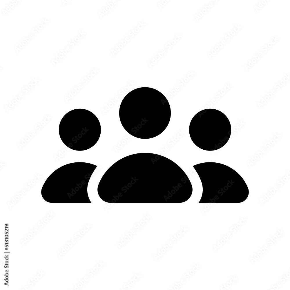 Group Icon Vector Symbol Design Illustration Group Icon Vector Symbol Design Illustration
