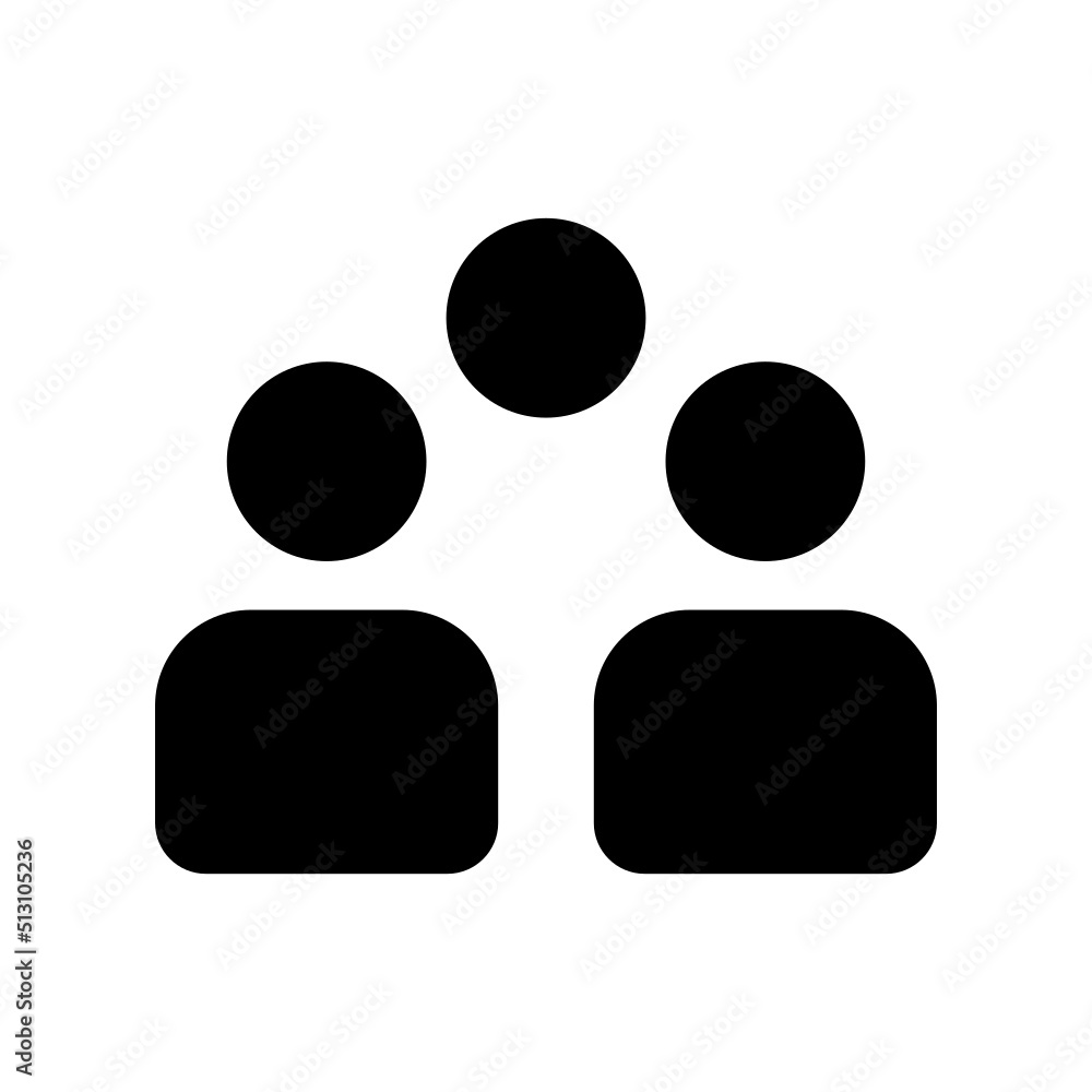 Group Icon Vector Symbol Design Illustration Group Icon Vector Symbol Design Illustration