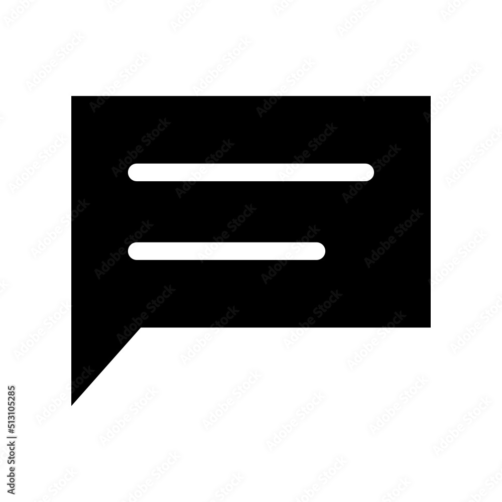 Comment Icon Vector Symbol Design Illustration