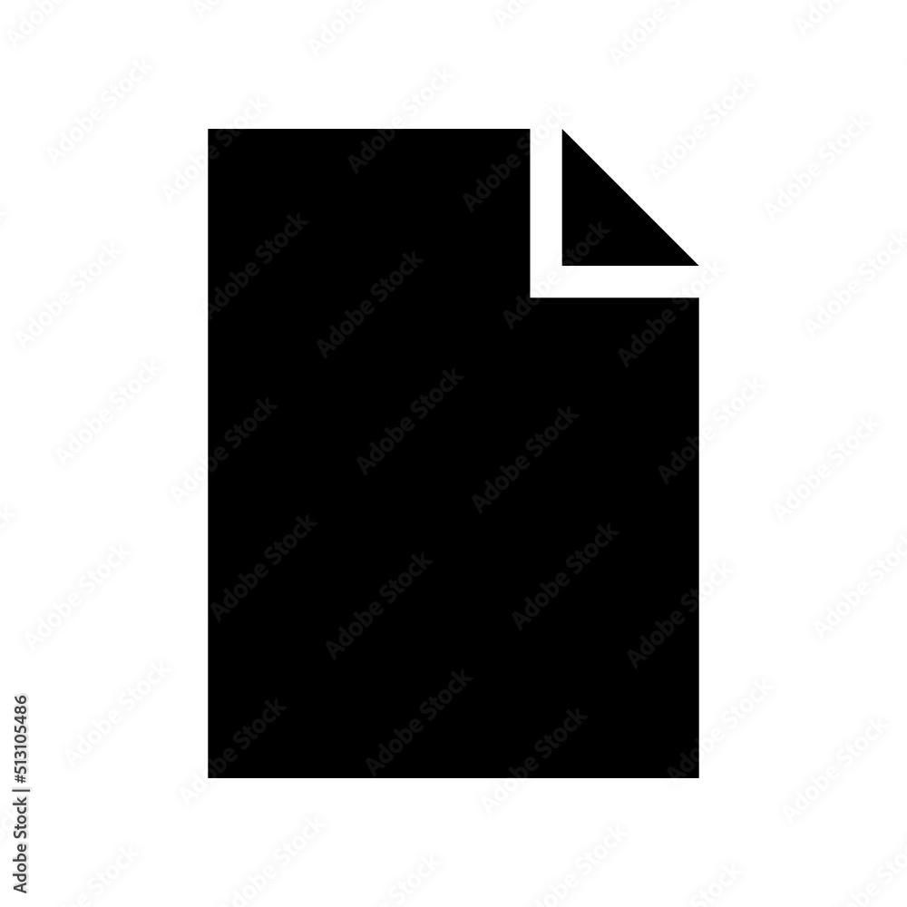 File Icon Vector Symbol Design Illustration File Icon Vector Symbol Design Illustration