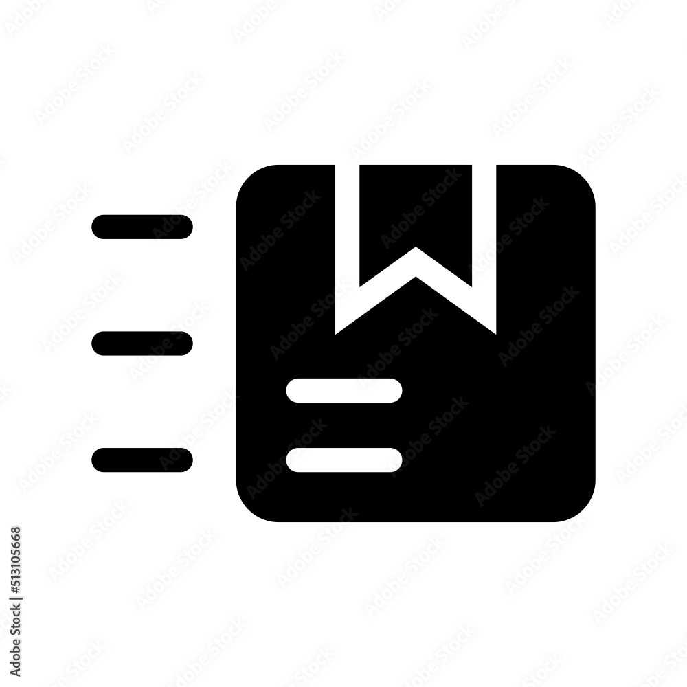 Shipping Icon Vector Symbol Design Illustration Stock Vector | Adobe Stock