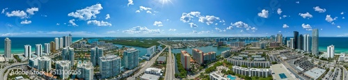 Miami, Sunny Isles Beach, Golden Beach, Aventura, little planat, panorama