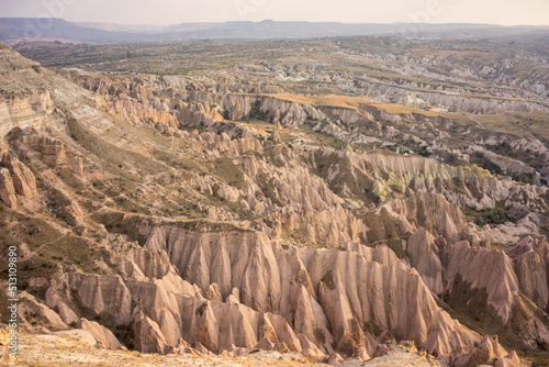 Obraz na płótnie Cappadocia Turcja formacje skalne w salonie
