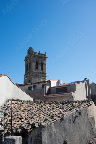 Catholic church of Nuestra Senora de la asuncion, in Fermoselle, Zamora photo