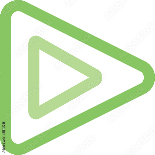 Free Download arrow play icon - GFXLoad