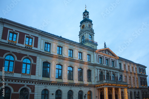 Town Hall in Riga, Latvia 