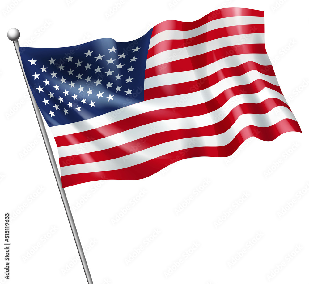 Fototapeta premium usa flag