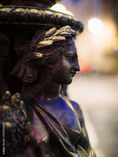 Statue in der Innenstadt von Palermo