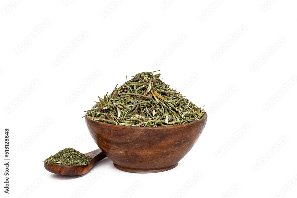 Fototapeta premium Andrographis paniculata or kalmegh whole or chirayta isolated on white background