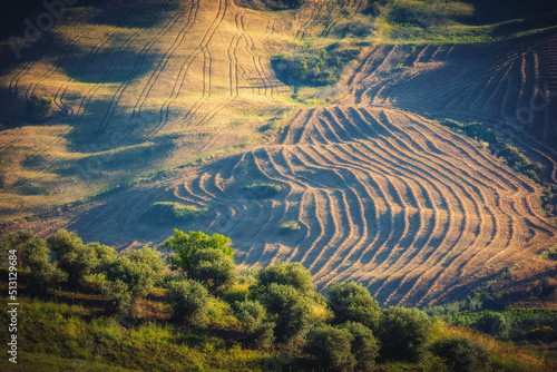 Sicilian Spring Countryside Hill Landscape