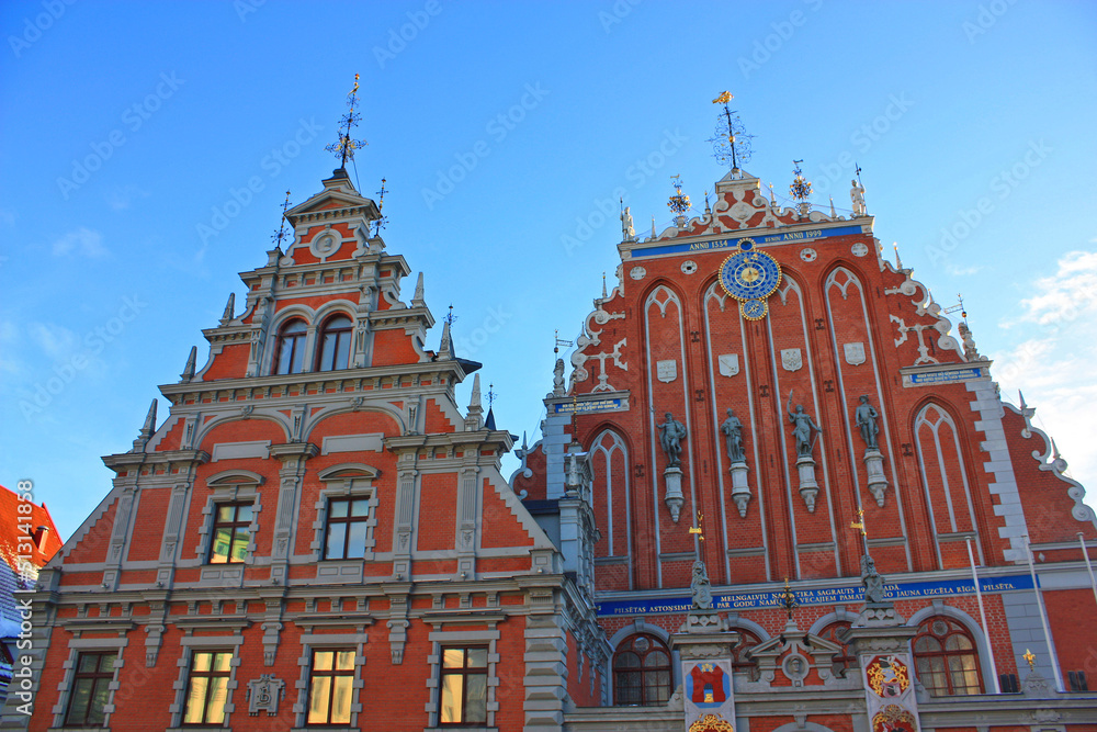  House of the Blackheads in Riga, Latvia