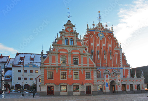 House of the Blackheads in Riga, Latvia