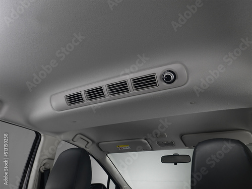 Rear air vent in the car photo