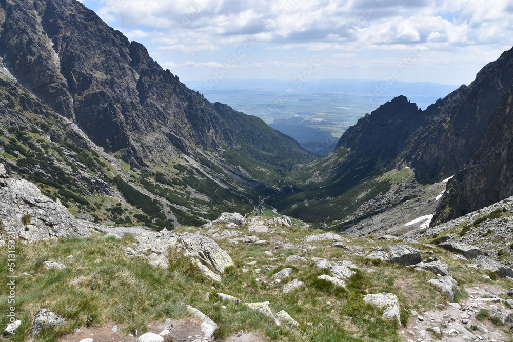 Little Cold Water Valley, Tatra Mountains, Slovakia,