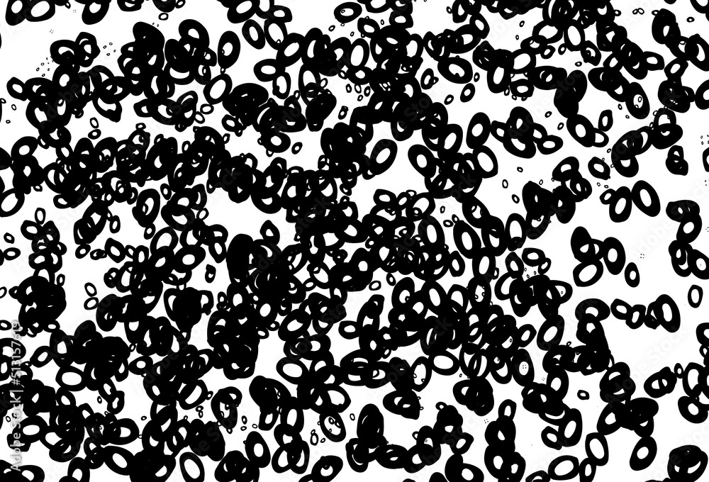 Black and white vector texture with disks. Black and white vector texture with disks.