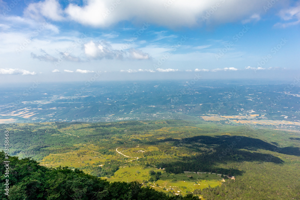 Wanderung auf den Gipfel des Uckagebierges am Vojak - Primorje-Gorski - Kroatien Wanderung auf den Gipfel des Uckagebierges am Vojak - Primorje-Gorski - Kroatien
